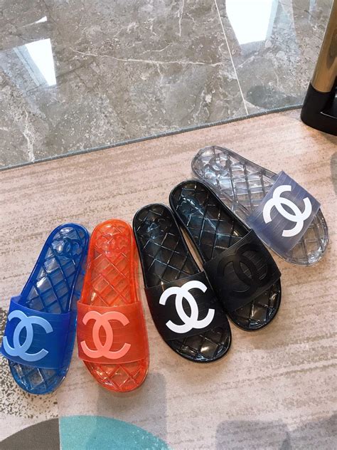 green chanel slides|chanel slides cheap.